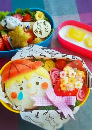 先生一年ありがとう‼花束サンドイッチ弁当-レシピのメイン写真