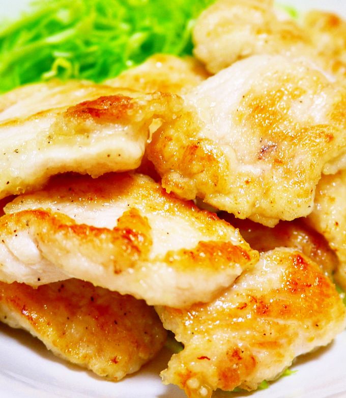 油大さじ1!揚げない★鶏むね肉の塩唐揚げ-レシピのメイン写真