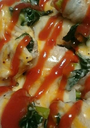 ほうれん草の豚バラ巻きチーズ焼き-レシピのメイン写真