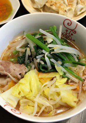 餃子の王将 野菜ラーメン-レシピのメイン写真