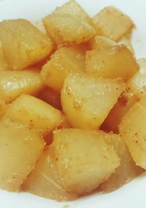 大根の醤油炒め-レシピのメイン写真