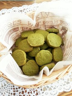 ビニール袋でサクッと抹茶クッキー-レシピのメイン写真