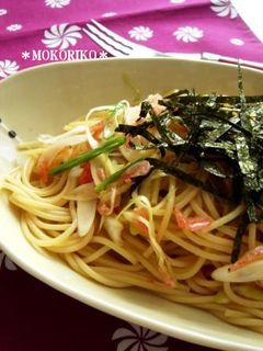 ☆ねぎと桜えびの和風パスタ☆-レシピのメイン写真
