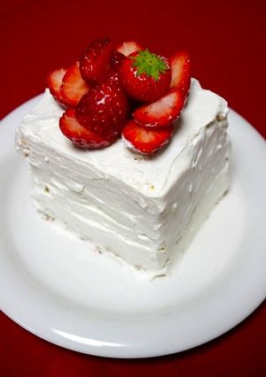 大人ホワイトデー！もこもこショートケーキ-レシピのメイン写真