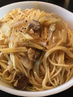 和風生姜パスタ-レシピのメイン写真