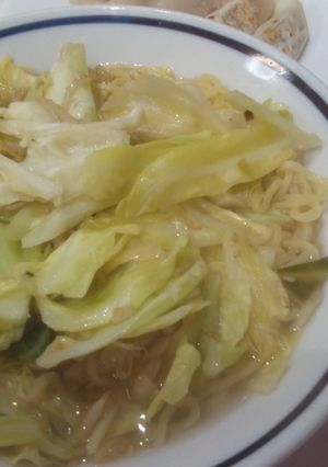 餃子の王将ラーメンパック野菜モリモリ麺！-レシピのメイン写真