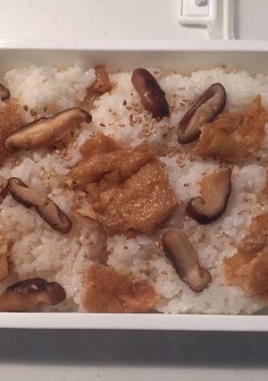 包まないお稲荷さん弁当-レシピのメイン写真