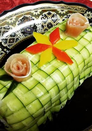 ニュースタイル☆きゅうりの編み寿司-レシピのメイン写真