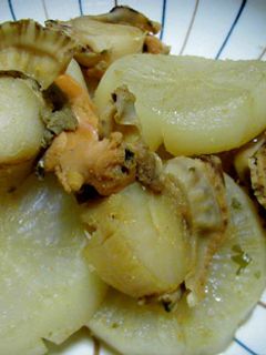 ホタテとダイコンの20分煮物-レシピのメイン写真