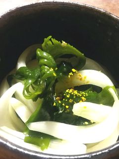 新若布と新玉葱のサラダ-レシピのメイン写真