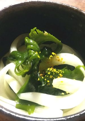 新若布と新玉葱のサラダ-レシピのメイン写真