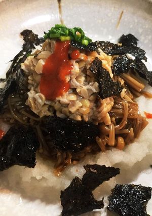 みぞれおろしなめ茸納豆-レシピのメイン写真