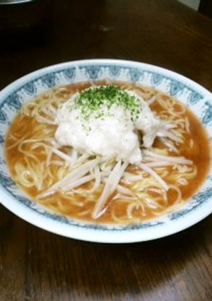 とろろかけもやしラーメン-レシピのメイン写真