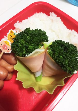 ブロッコリーのハム巻きブーケ-レシピのメイン写真
