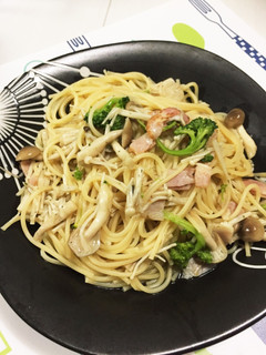 作り置きキノコで簡単和風パスタ-レシピのメイン写真