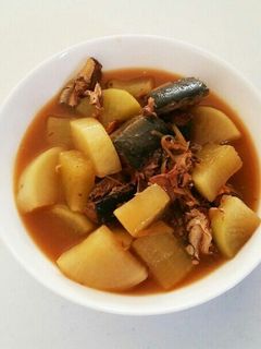 簡単!!大根と鯖缶の煮物-レシピのメイン写真