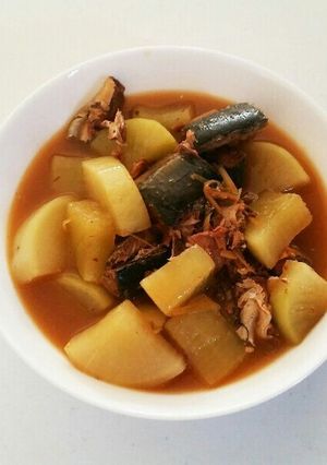 簡単!!大根と鯖缶の煮物-レシピのメイン写真