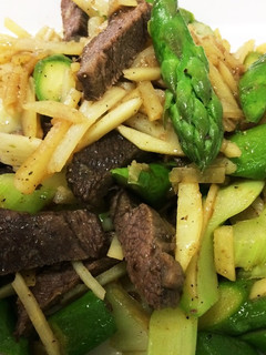 春野菜と牛肉の炒め物-レシピのメイン写真