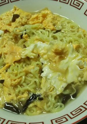 インスタントラーメンでフカヒレあんかけ　-レシピのメイン写真