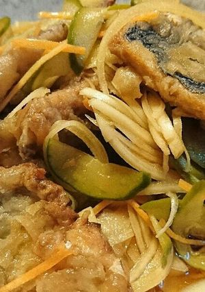 カラーラで！ヘルシー♪アジ南蛮漬け♪-レシピのメイン写真
