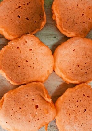こどもおやつ☆人参とトマトのパンケーキ-レシピのメイン写真