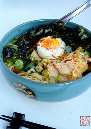 ノリノリ☆豚キムチラーメン！【醤油】-レシピのメイン写真