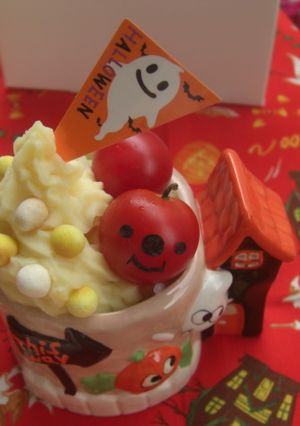 デコレのりんごちゃん　キャラ弁のおかず-レシピのメイン写真