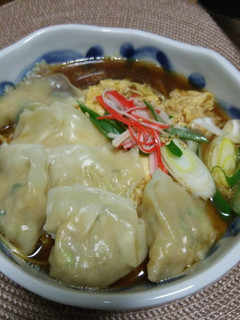 簡単、美味しい!水餃子ラーメン!-レシピのメイン写真