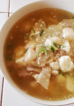 柚子胡椒でピリリ！白麻婆豆腐ラーメン-レシピのメイン写真
