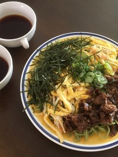 山口県の瓦そば。-レシピのメイン写真