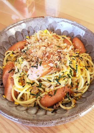 絶対ハマる♡のりたまスパ-レシピのメイン写真