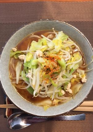 春キャベツたっぷり味噌ラーメン-レシピのメイン写真