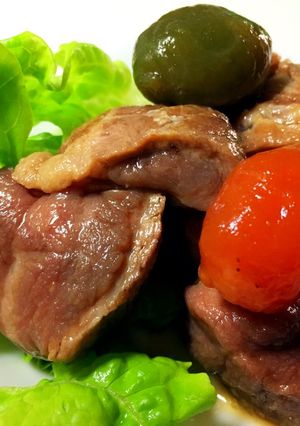 煮込まない豚煮@炊飯器保温-レシピのメイン写真