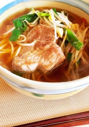 野菜たっぷりピリ辛醤油ラーメン♪-レシピのメイン写真