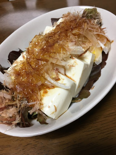 オリーブオイルひとかけ 豆腐サラダ冷奴-レシピのメイン写真
