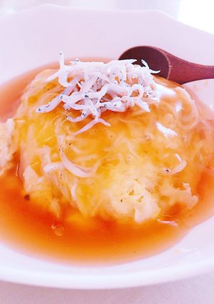ダイエットに！キャベツとしらすのあん玉-レシピのメイン写真