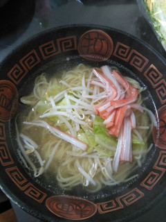 ささっと手早く野菜塩ラーメン-レシピのメイン写真
