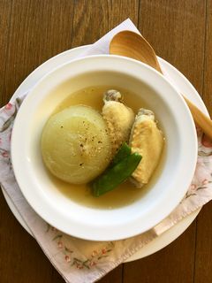 新玉ねぎの丸ごと煮-レシピのメイン写真