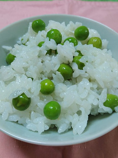 グリーンピースご飯-レシピのメイン写真