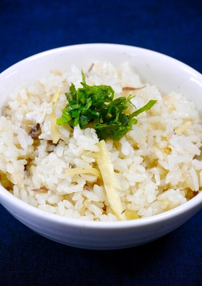 炊飯器で簡単！かわはぎの炊き込みご飯-レシピのメイン写真