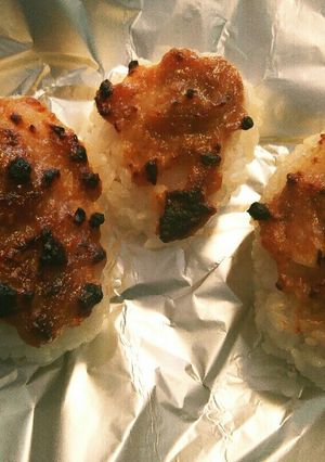 ☆くるみ風味の味噌焼きおにぎり☆-レシピのメイン写真