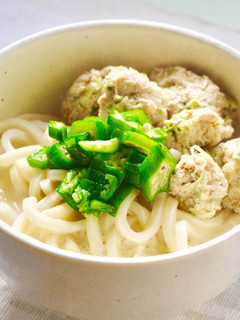 筍の鶏団子うどん豆乳スープ-レシピのメイン写真