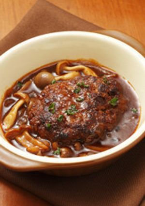 美肌☆簡単　基本の煮込みハンバーグ-レシピのメイン写真