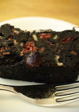 ブラックチョコ　フルーツケーキ　-レシピのメイン写真