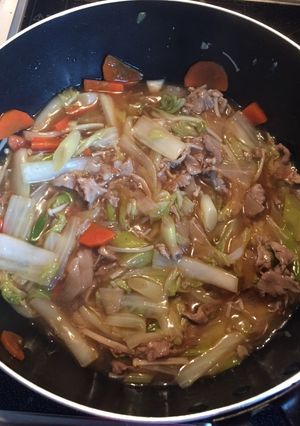 白菜と豚肉のあんかけ-レシピのメイン写真