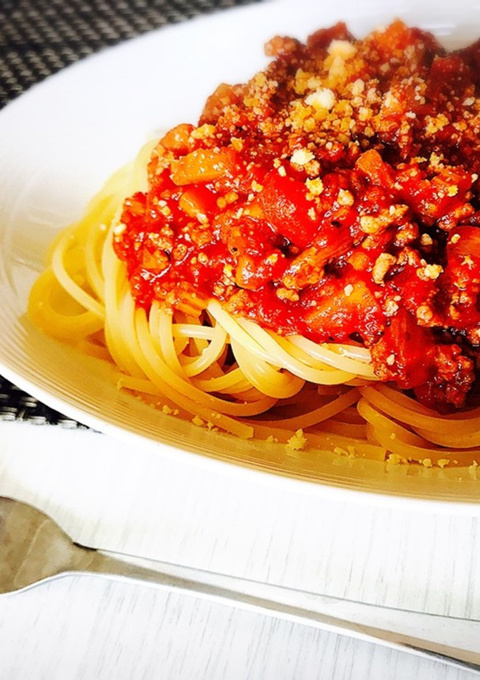 うちのThe定番！ミートソーススパゲティ-レシピのメイン写真