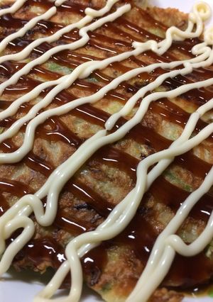簡単！鶏もものお好み焼き-レシピのメイン写真