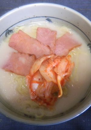 豚骨キムチラーメン-レシピのメイン写真
