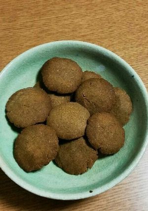 卵・砂糖無し!! 簡単麦こがしクッキー-レシピのメイン写真