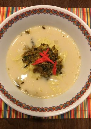 とんこつ高菜ラーメン-レシピのメイン写真